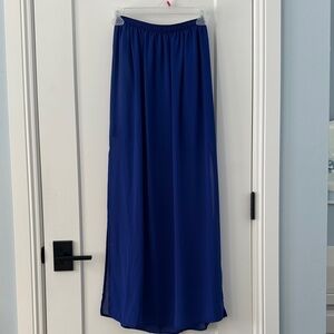 Forever 21 Royal Blue A-Line Skirt